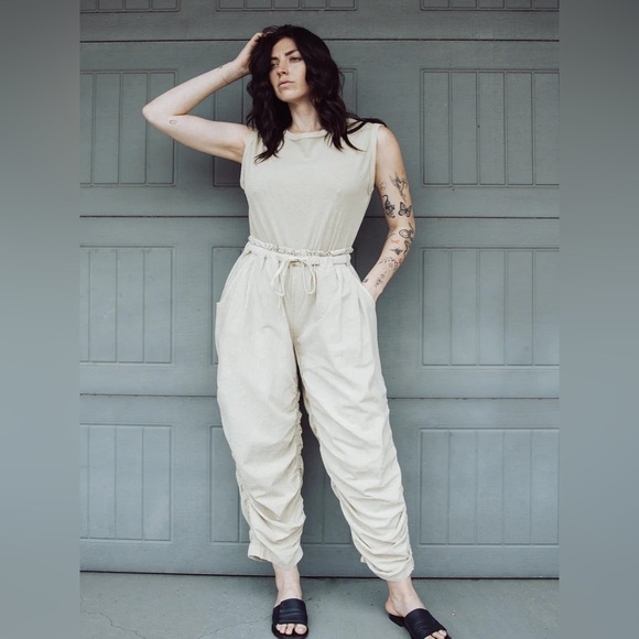Free people mixed medium one piece jumpsuit - Picture 4 of 7